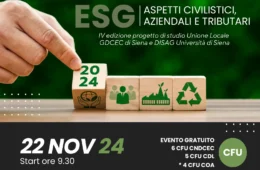 ESG – Aspetti civilistici, aziendali e tributari